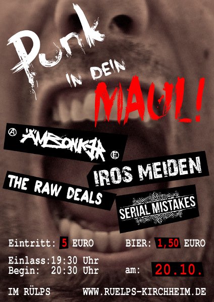 Punk in dein Maul