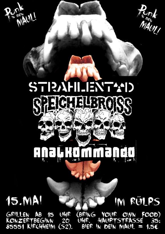 Punk in dein Maul IV - Speichelbroiss / Analkommando / Strahlentod