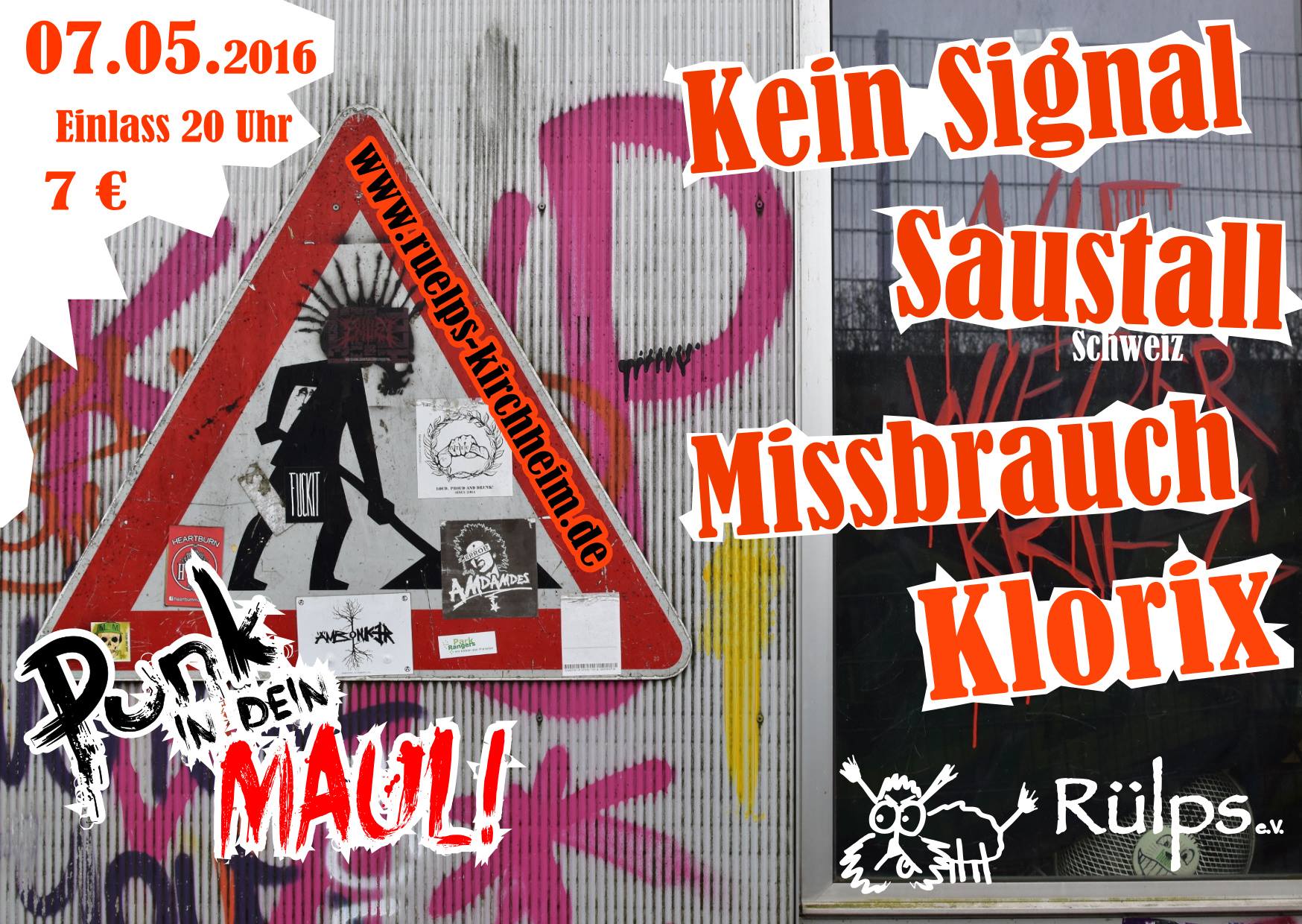 Punk in dein Maul!